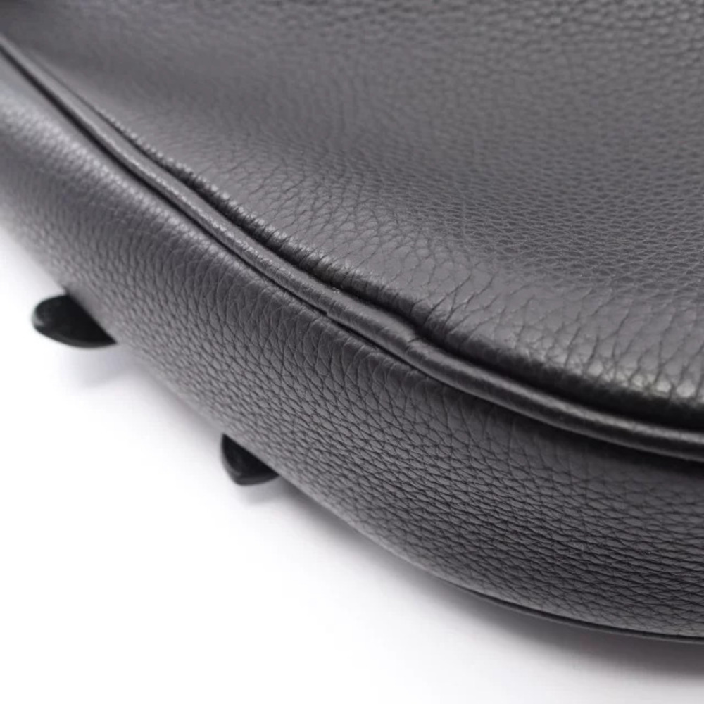 Dior Christian ERL Saddle Bag Waist Body Belt Bum Crossbody Leather Black - Picture 5 of 7